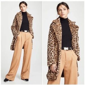 I.AM.GIA leopard faux-fur jacket